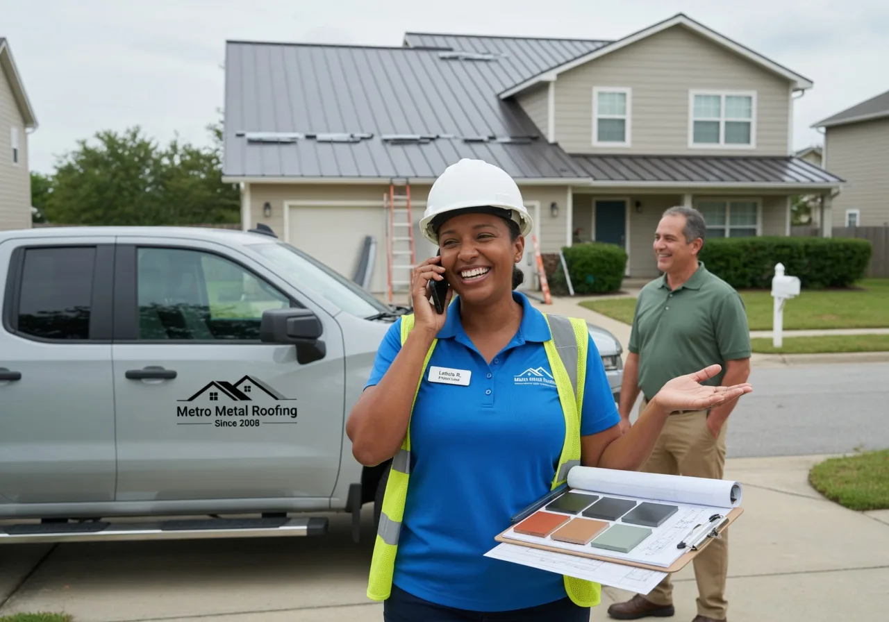 Storm Damage Metal Roof Repair in Allport, PA